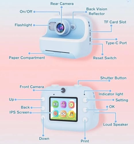 DCP4 - Instant Print Dual Camera