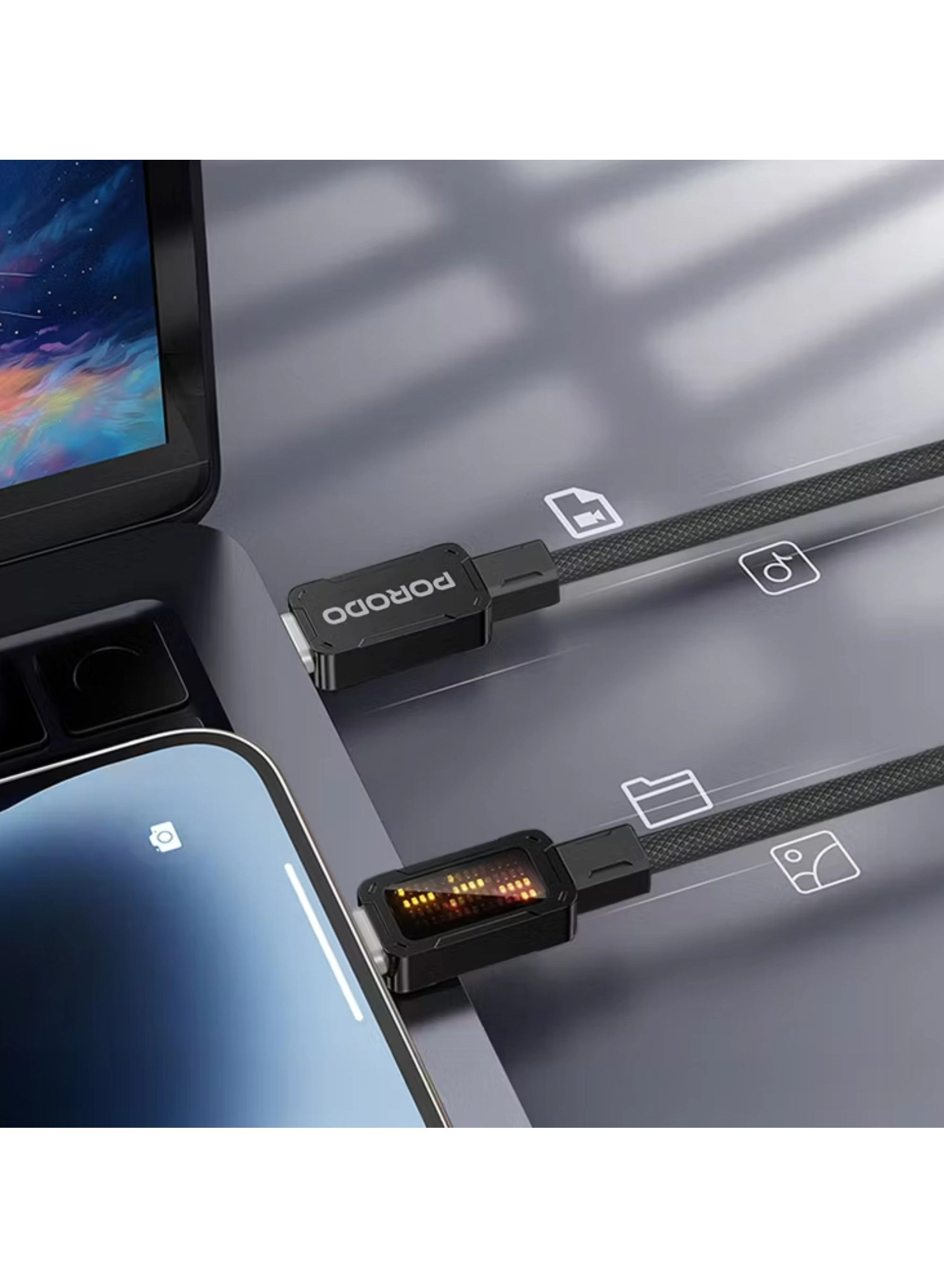 PD-CBL0032-BK 100W USB-C to USB-C 1m