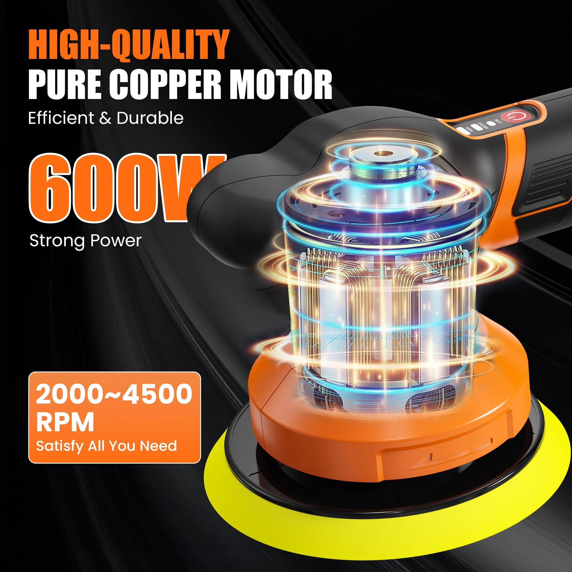 Car Polisher - 6 inch