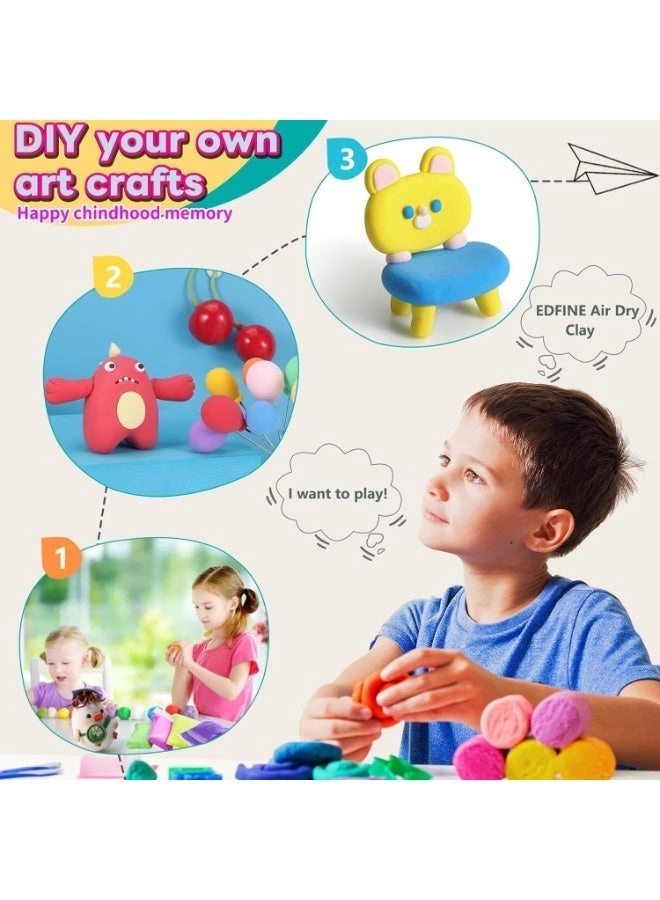 Air Dry Clay - 3+ years 36 colors