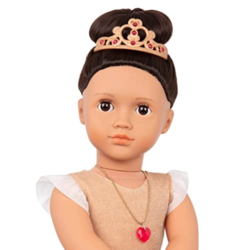 Amora Fashion Starter Doll - 18-inch Brunette Hair Brown Eyes 3 Outfits Ages 3+