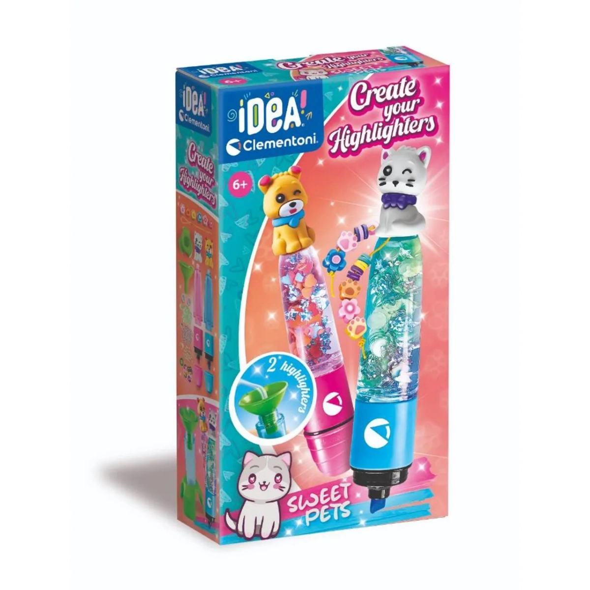 Clementoni Idea Create Your Highlighter - Multi Colour Pack