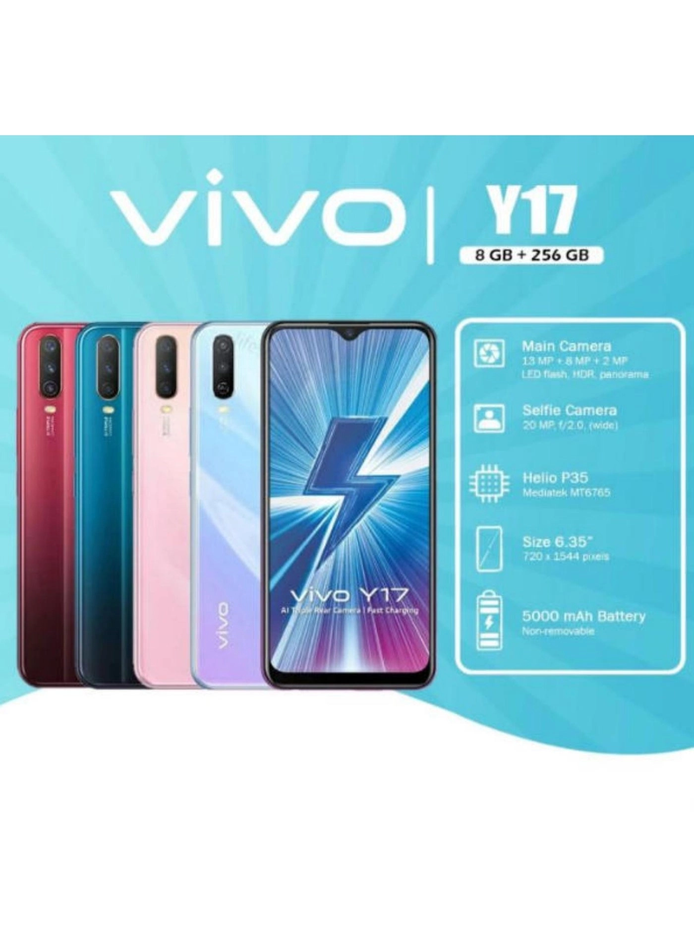 Y17 8GB 256GB