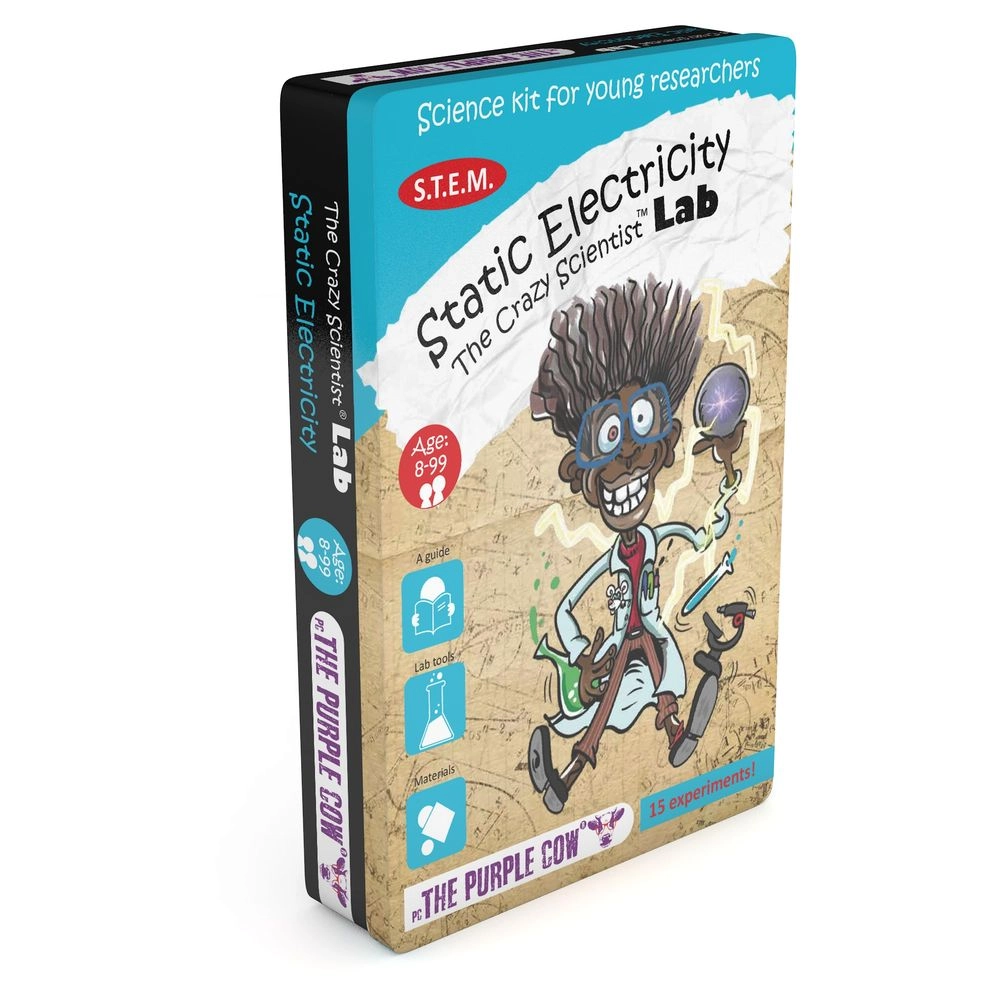 The Purple Cow Crazy Scientist LAB Static Electricity Science Lab