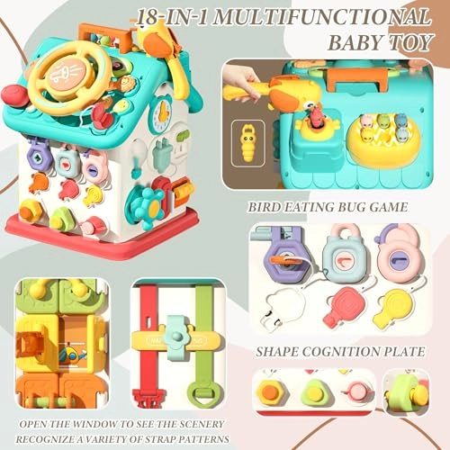 Montessori Busy Board - 1-3 years