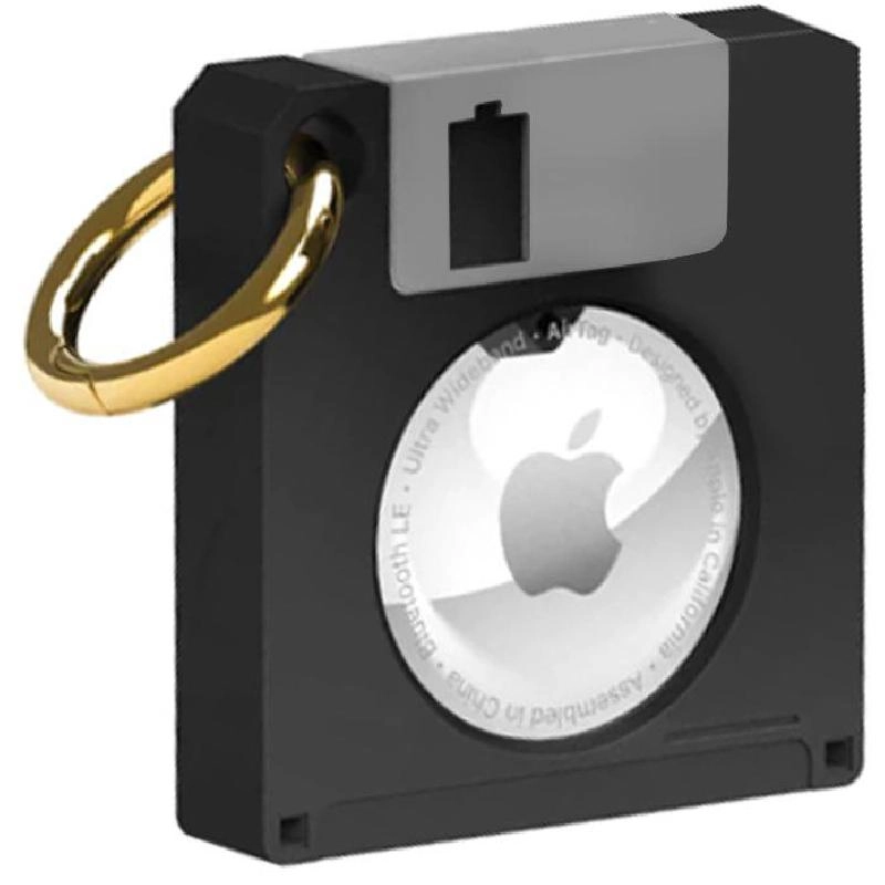 elago Floppy Disk Case - for Apple AirTag Black