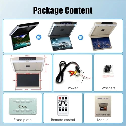 Car Roof Monitor - 12.5 inch