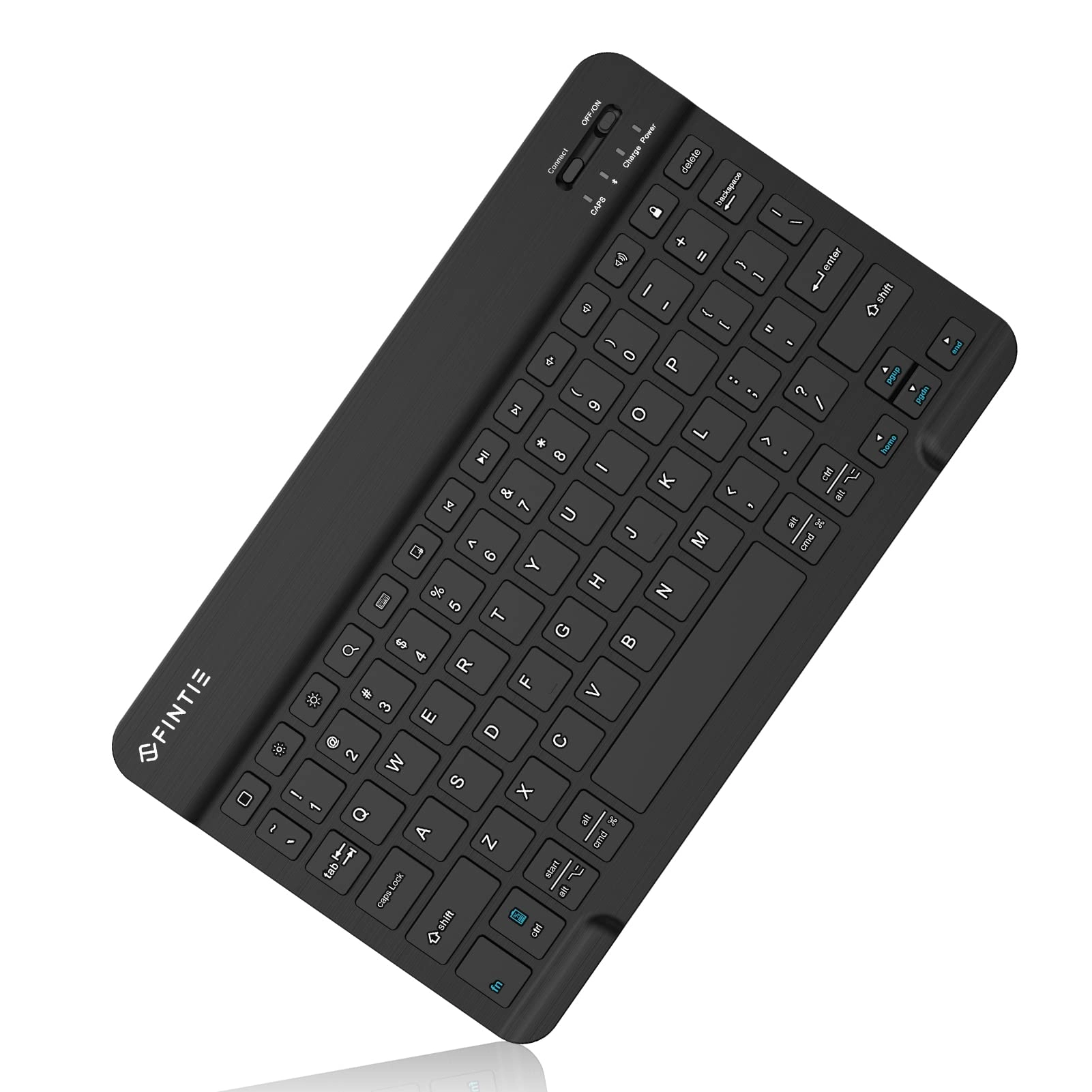 Akzun Trading Ultrathin Wireless Bluetooth Keyboard - for iPad 10Inch Black