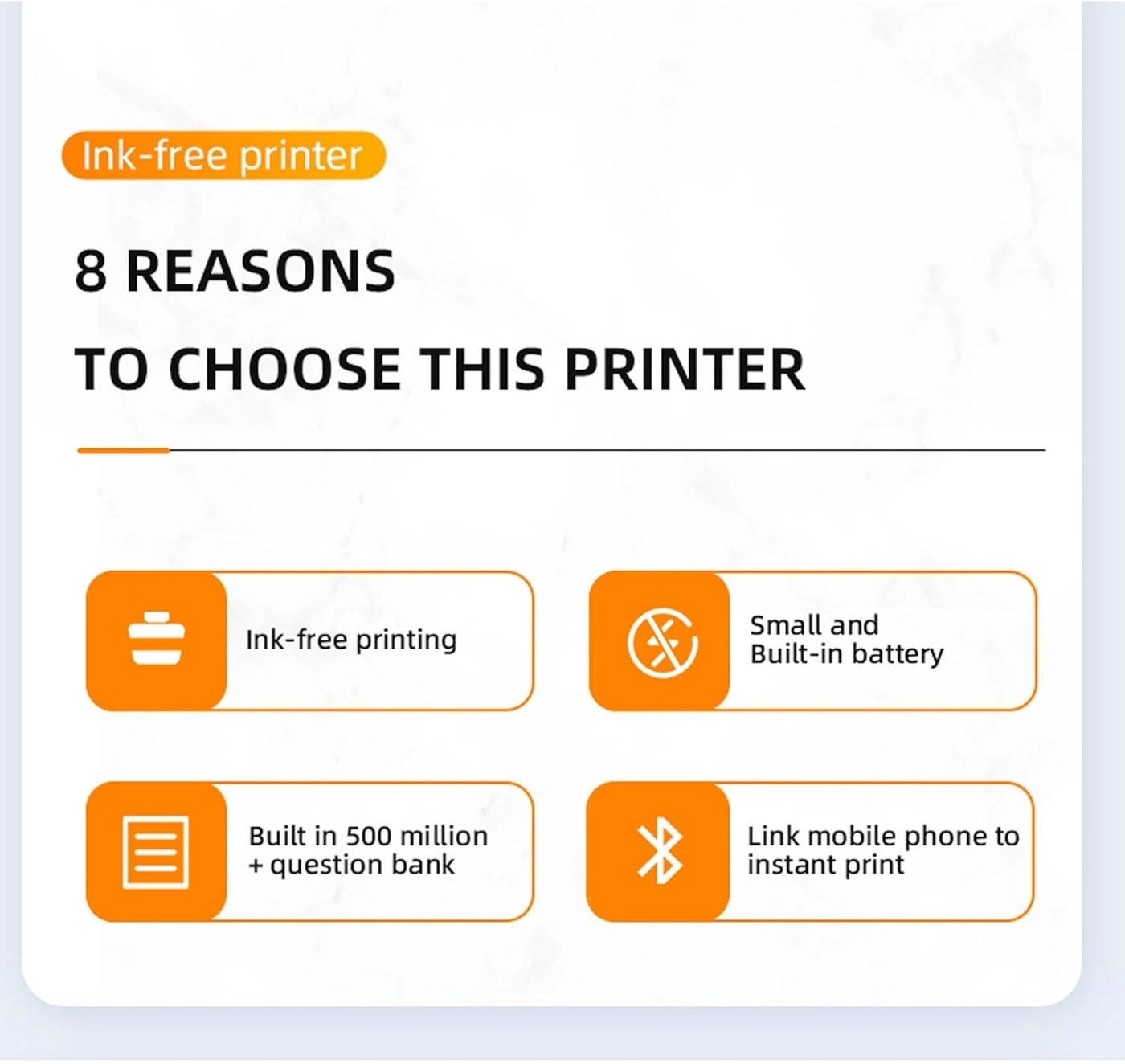 A4 Thermal Printer - Inkless Printing 210 or 218mm