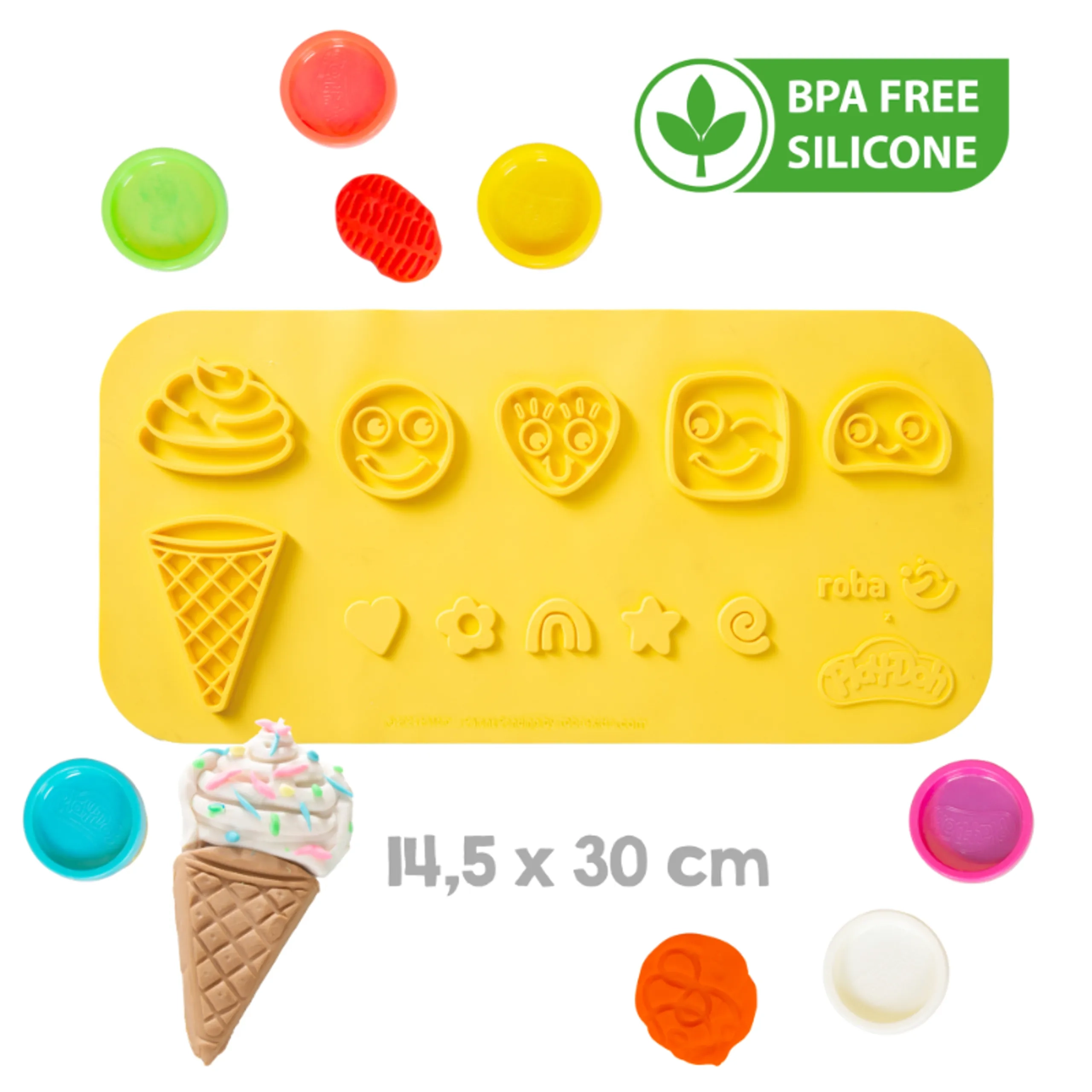 3D Creative Play Set - 6x28g 12 pcs.