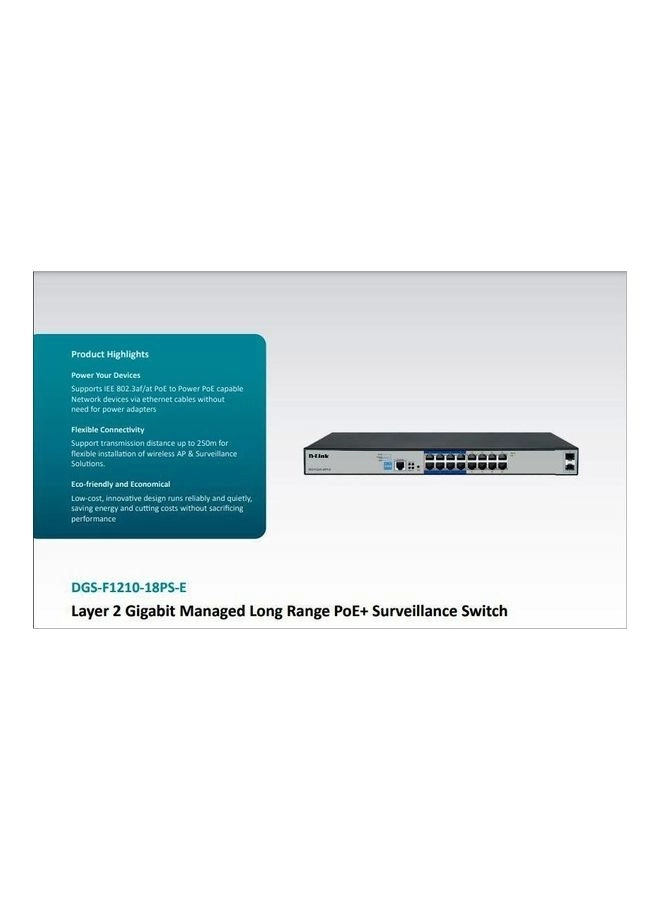DGS-F1210-18PS 18-Ports