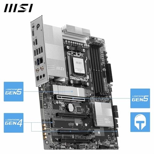 Ryzen 5 9600X - 6-Core 12-Thread 5.4GHz + PRO B850-P - ATX Wi-Fi 7