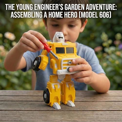 606 Diy Disassembly Robot Hero - 2-in-1 Teal