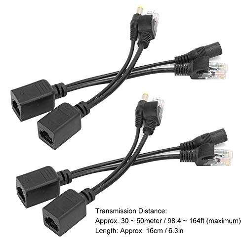 POE Splitter - 12V ≤13W 1×RJ45 IEEE 802.3af 10/100Mbps