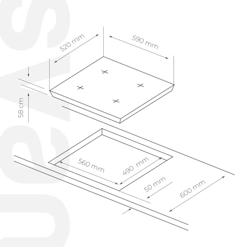 SI3600S Induction hob