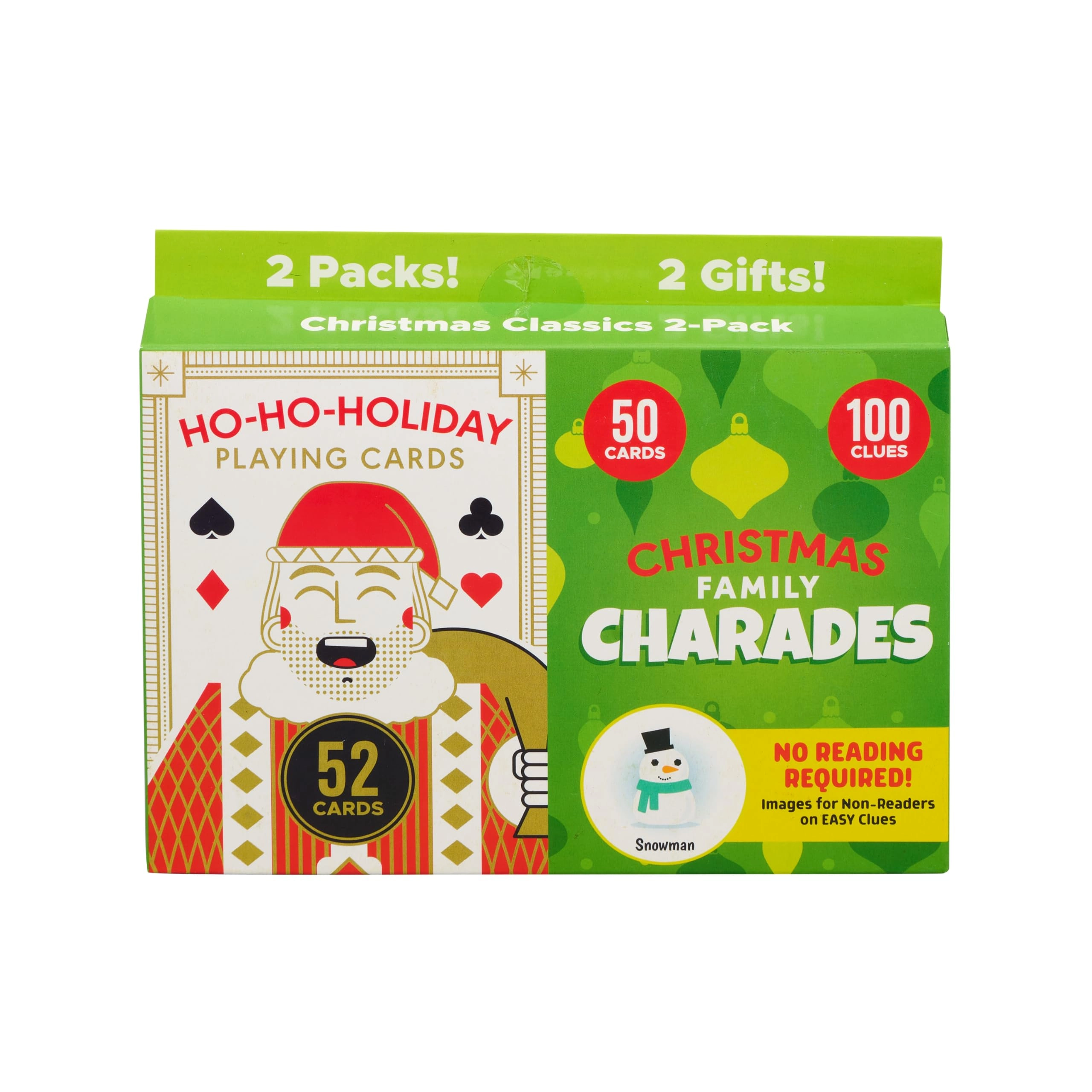 Buffalo Games Ho Ho Holiday Cards + Family Charades