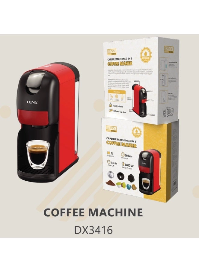 DX3416 - 3-in-1 Multi-Capsule