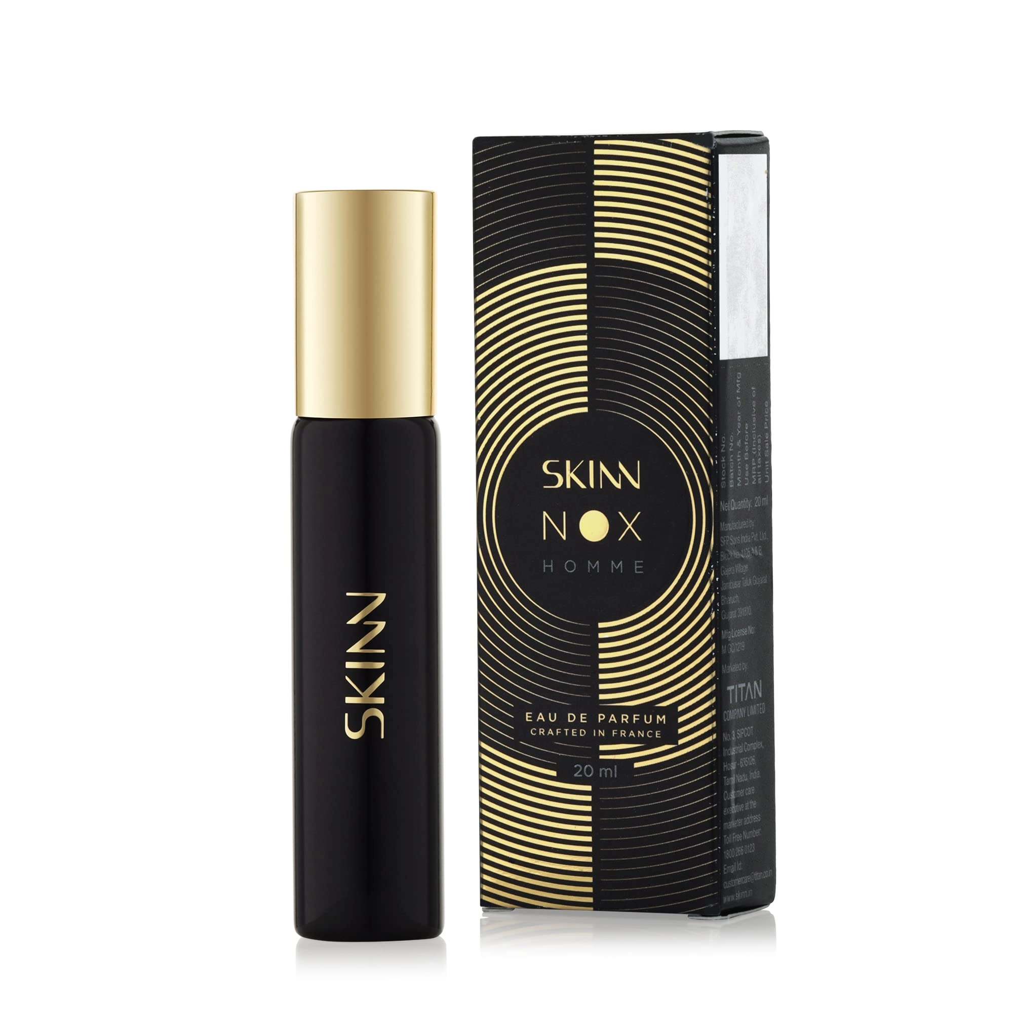 COSMOPAR, 52, Avenue Hélène de Tournon - 07300, Tournon sur Rhône, FRANCE Nox Homme Eau de Parfum 20 ml