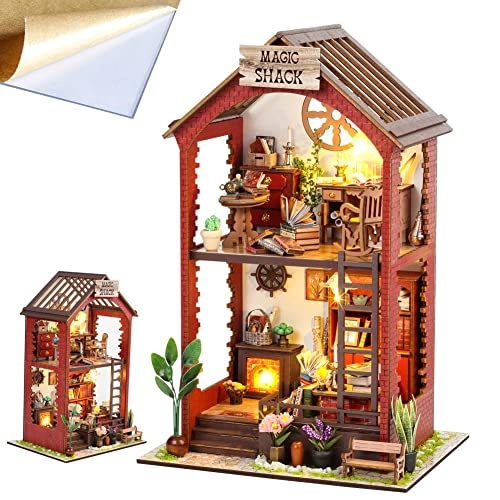 Miniature Wooden Dollhouse Furniture Kit - Creative Room 1:24