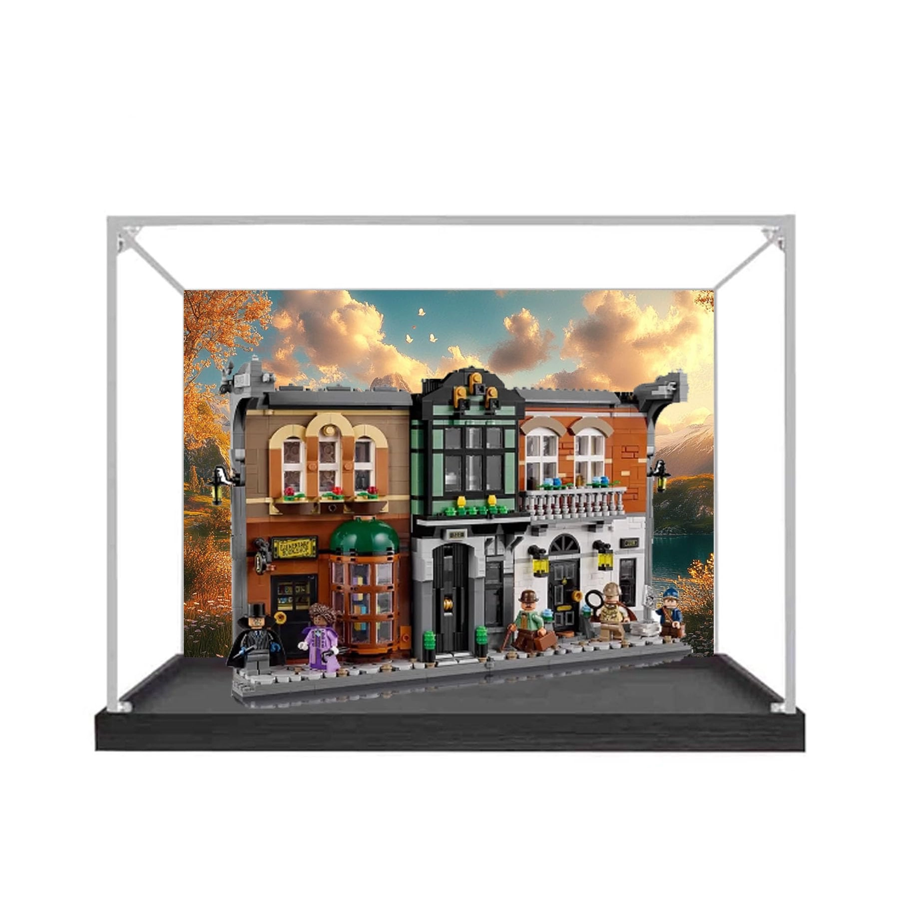 FEIRUBO Acrylic Display Box - Compatible with 10351 Dustproof Transparent