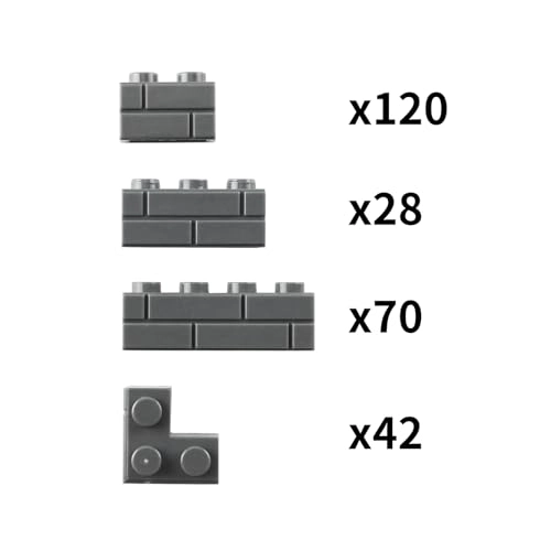 Masonry Profile Bricks Set - 260pcs