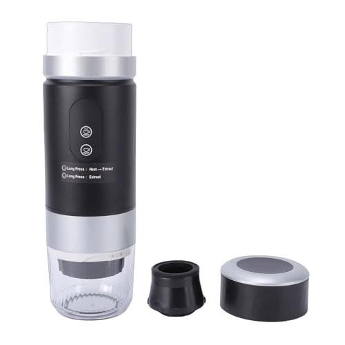 Portable Coffee Machine - 80ml ground coffee and capsules