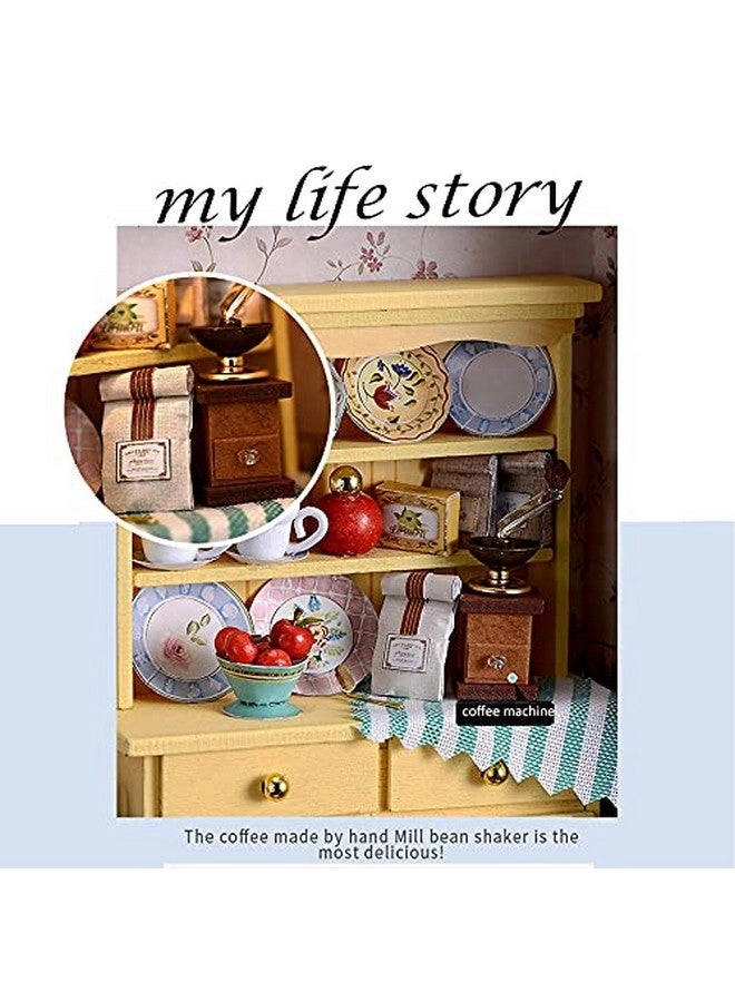 Dollhouse Miniature DIY House Kit - Creative Room 1:100