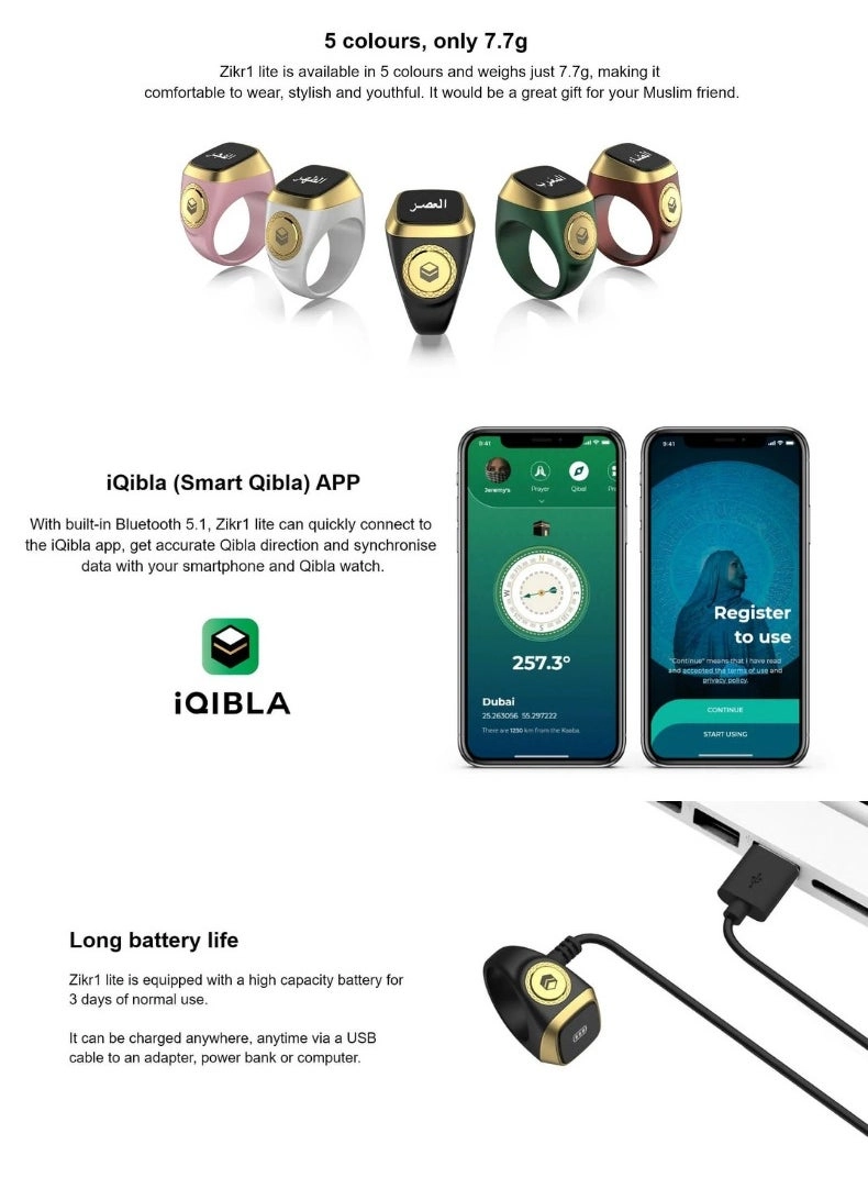 Smart Zikr Ring