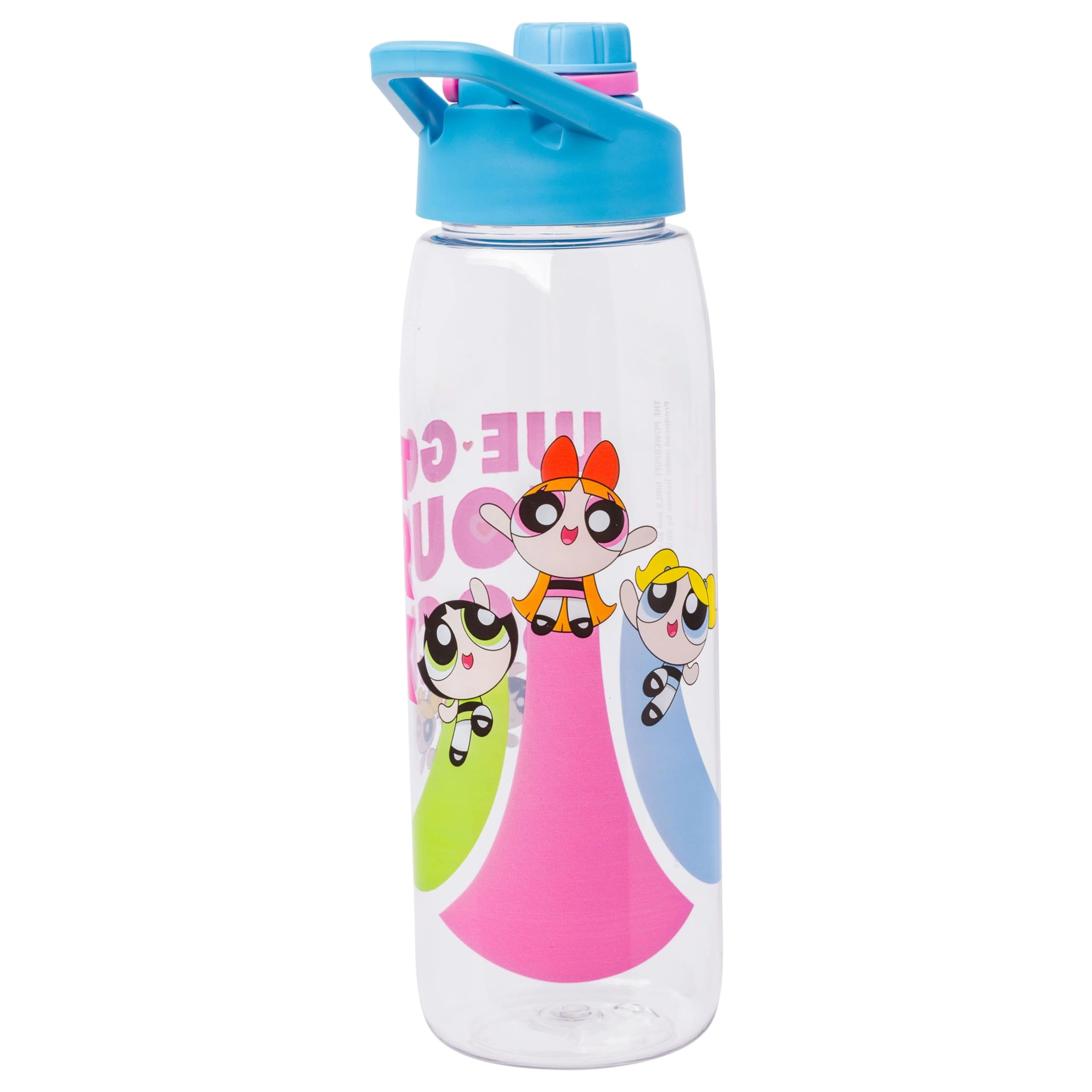 The Powerpuff Girls Water Bottle - Screw-On Lid