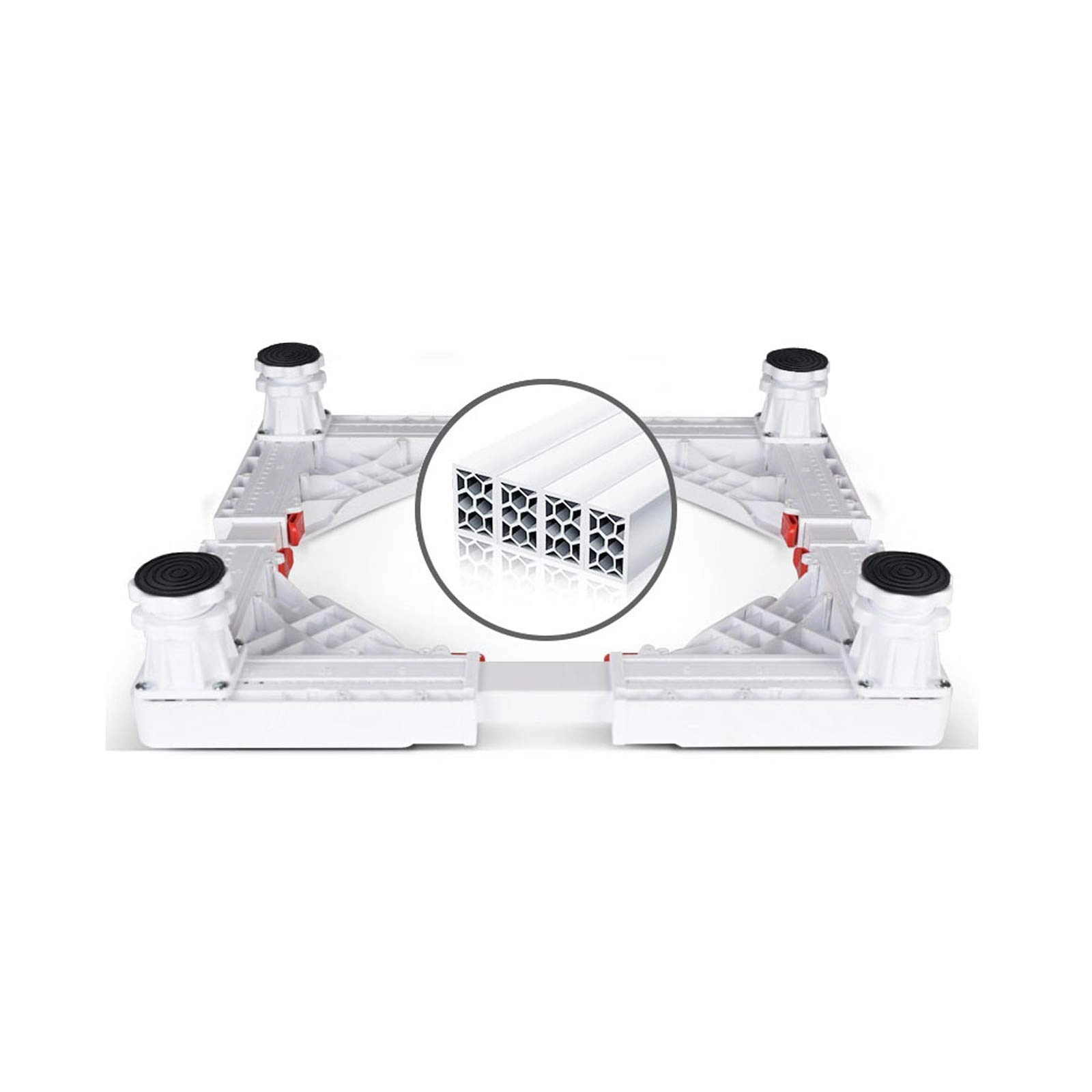 Universal Adjustable Base Stand - 500kg Honeycomb