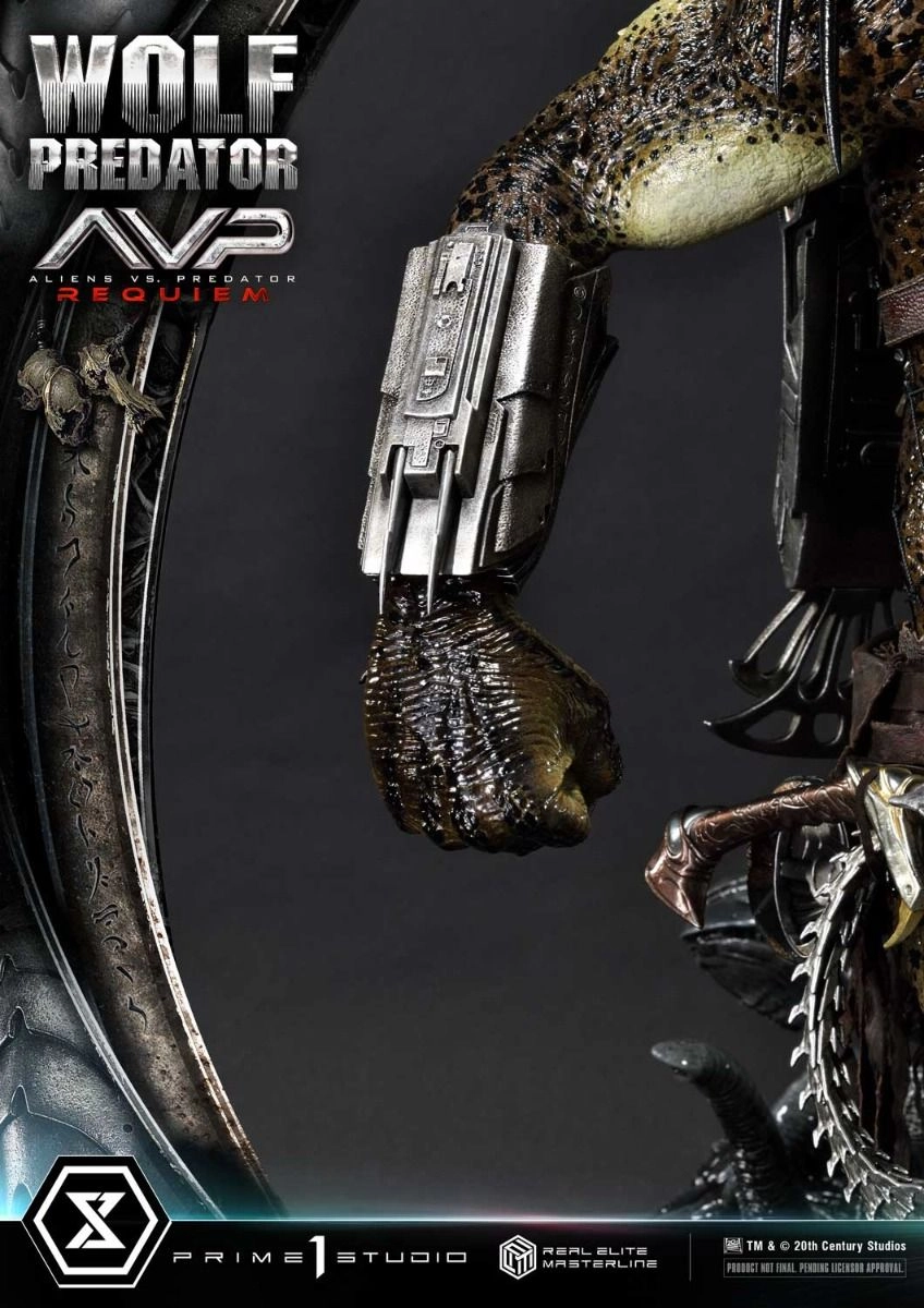 Requiem Wolf Predator - Aliens vs Predator - H:95cm