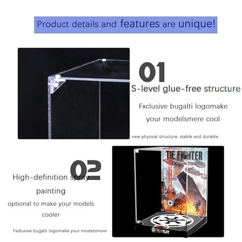 Display Case (75274) - Acrylic 7.5*7.5*10.3 inches