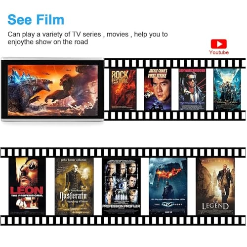 Car Headrest Video Player - 10 Inch