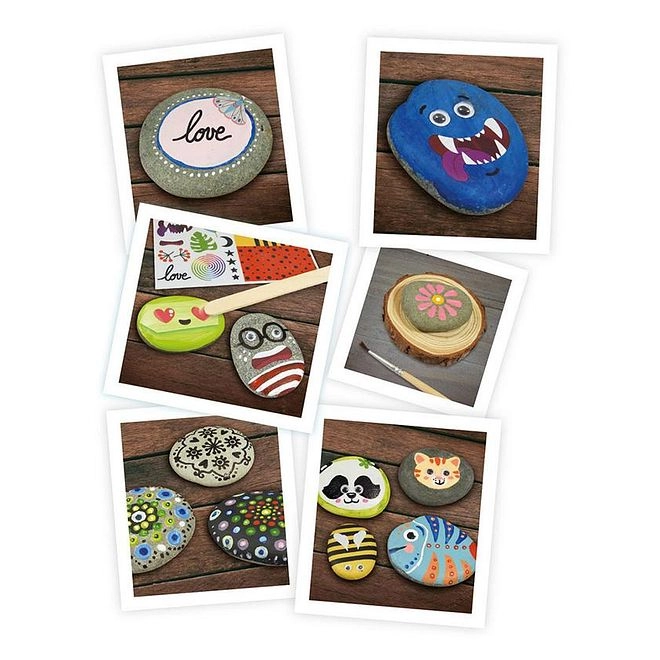 Rock Painting Kit - 10 pieces