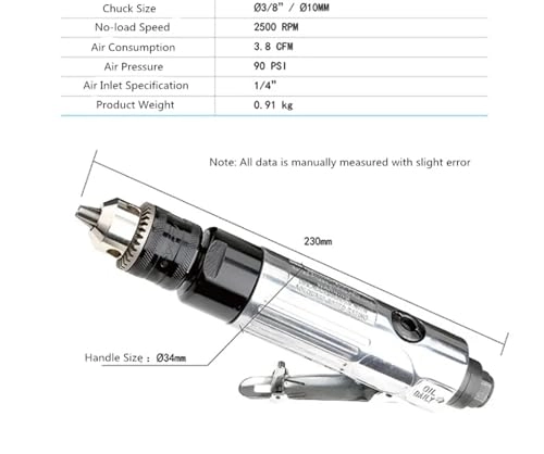 WD-3301 - 3/8 inches/10 mm 2500 rpm + WD-3307 - 1800 rpm