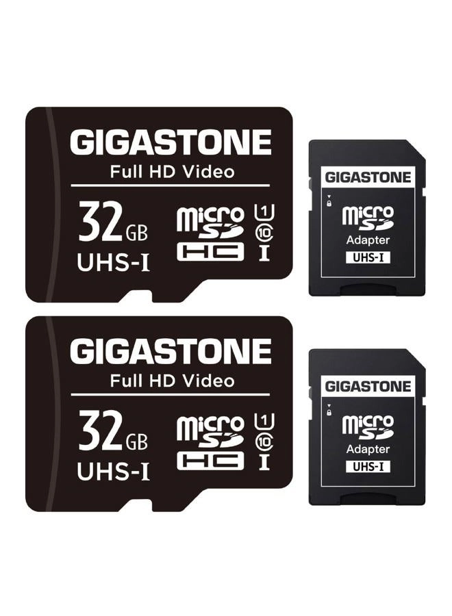 SD Card - 32GB 2-Pack + Mini Case