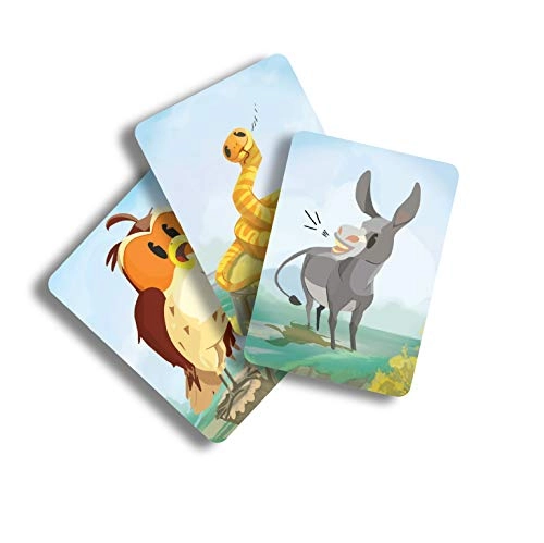 Snorta! - English 8 years and up Contents: 96 animal cards, 12 Jumbo animal cards, Rulebook