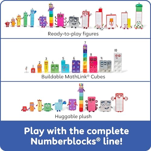 Numberblocks Friends Nineteen and Twenty Figure Pack - 3 to 5 years 2 pieces
