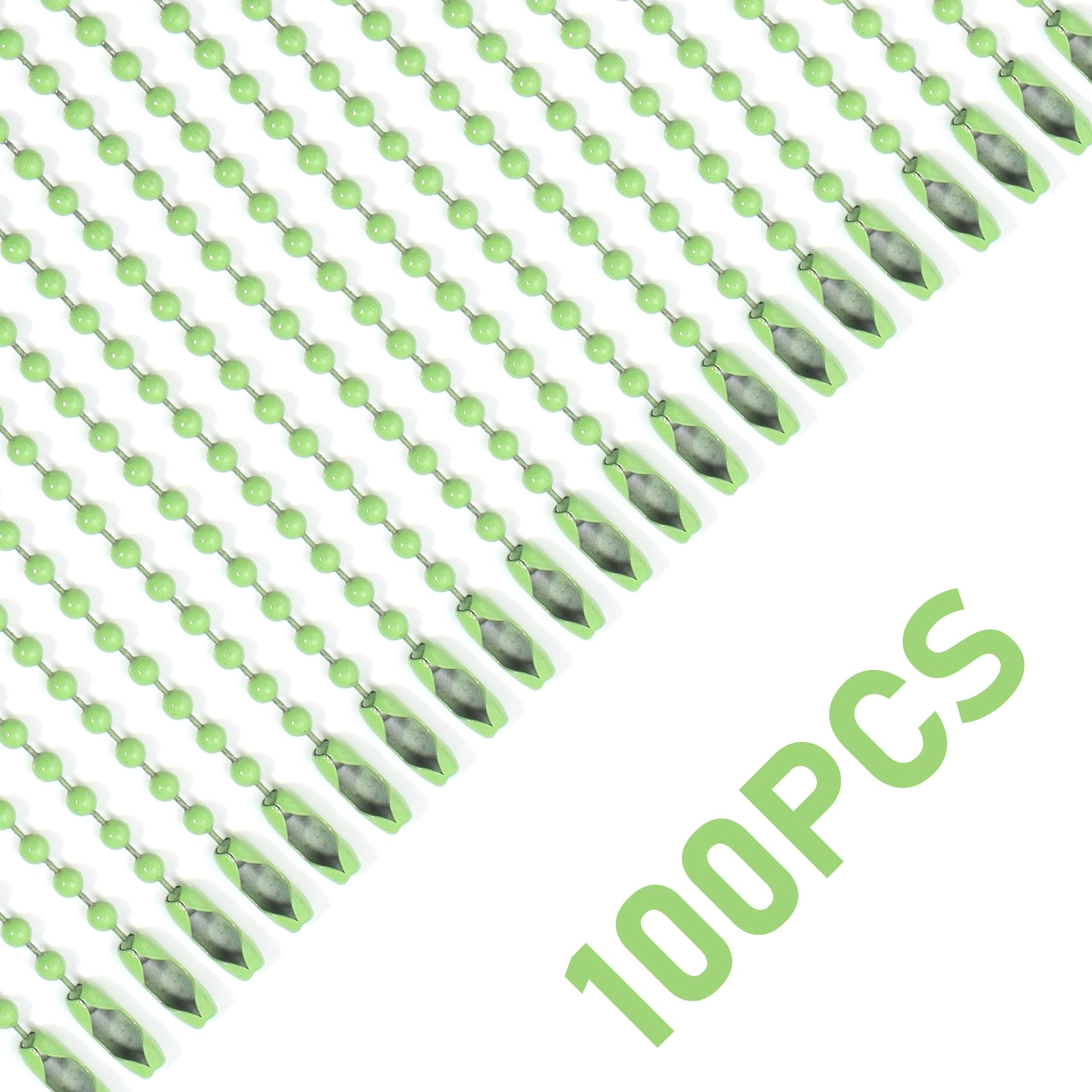 Ball Beads Chains - 20Pcs Purple 4 Inch