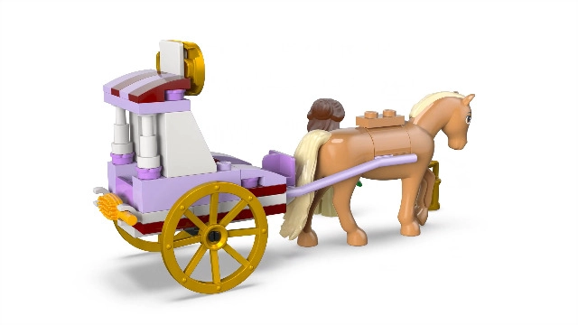 Belle’s Storytime Horse Carriage (43233) - Belle mini-doll Philippe horse