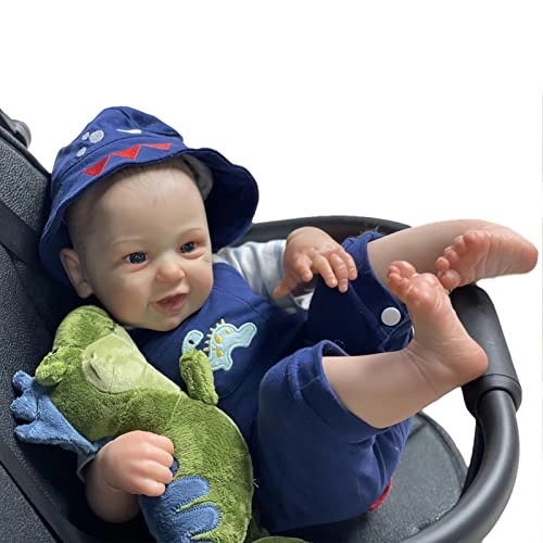 Rebirth Baby Doll - 20 Inch Vinyl Cotton Body Blue Eyes