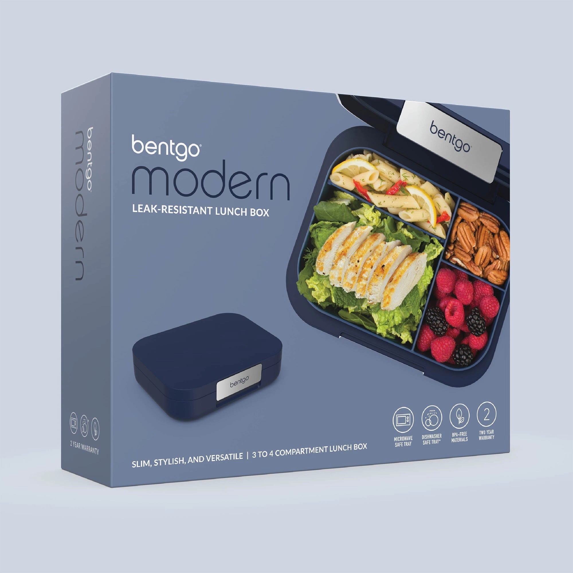 Modern Lunch Box - Navy Blue 5 cups / 850 ml