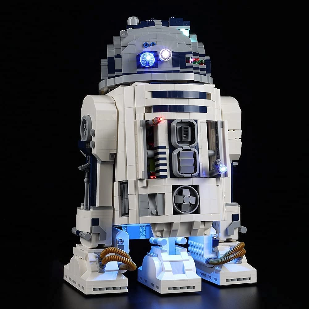 wddspsh LED Light Kit for LEGO 75308 - R2-D2 Classic Version