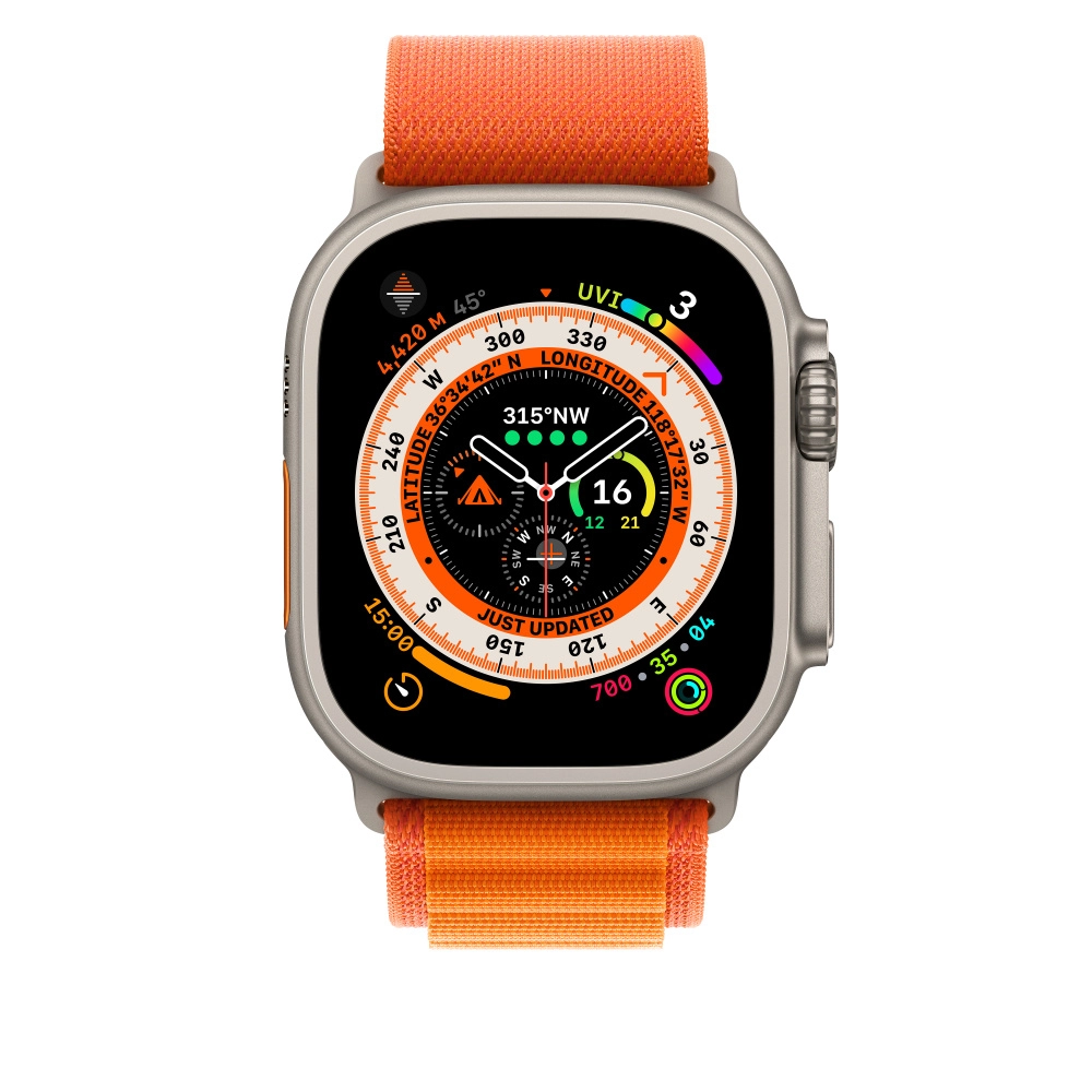 Trail Loop - Orange/Beige 49mm M/L for Apple