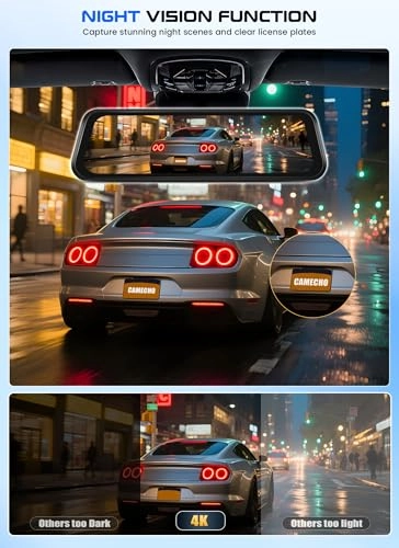 Mirror Dash Cam - 1080P