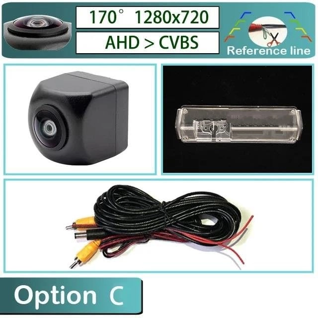AHD 720p Fisheye Backup Camera