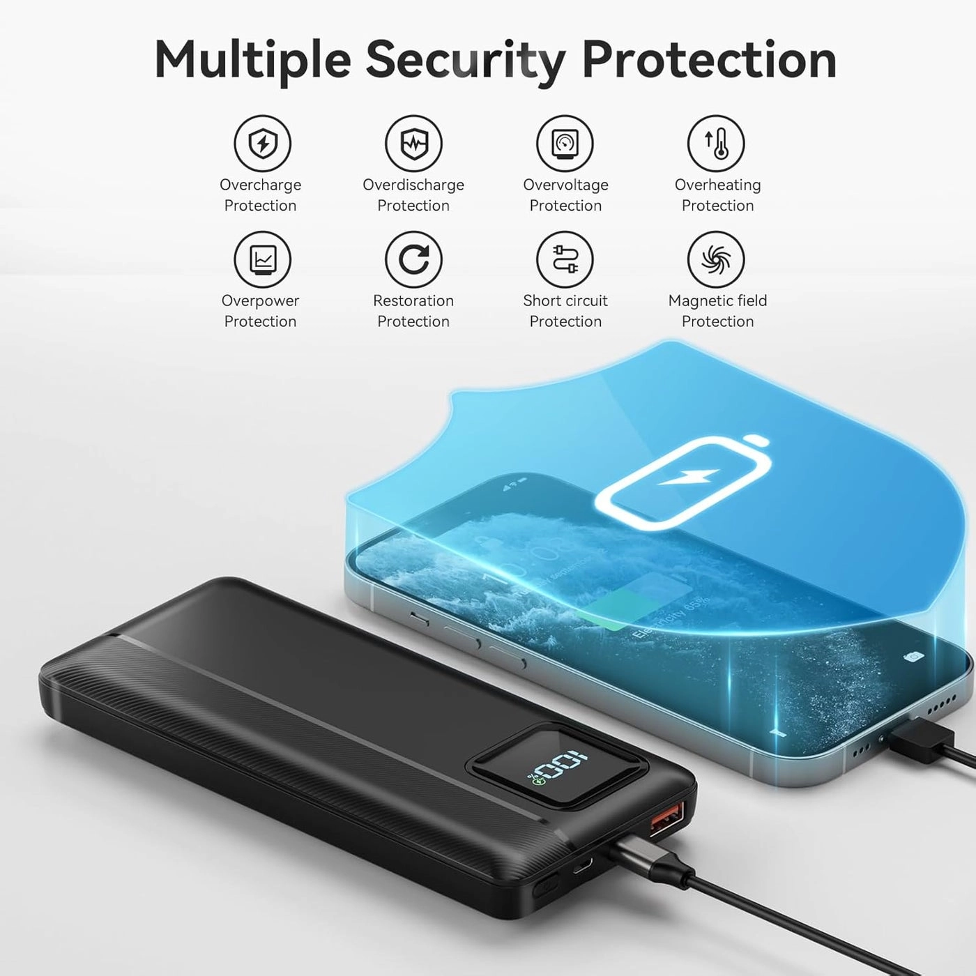 Power Bank - 10000mAh 22.5W Fast Charging