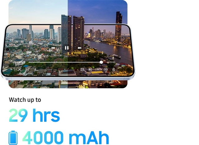 Unparalleled battery life