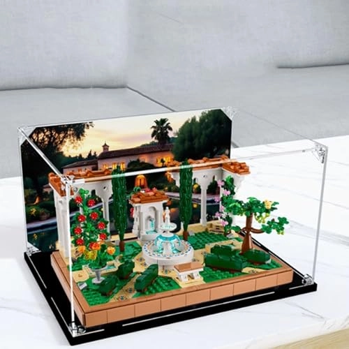 Acrylic Display Box for LEGO 10359 Fountain Garden