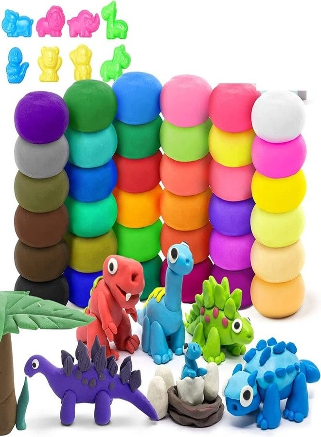 Air Dry Clay - 12 pcs.